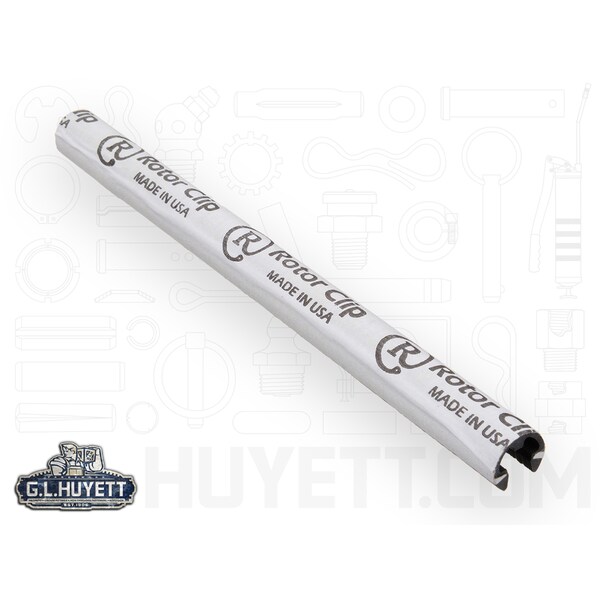 Rotor Clip External-E E-Clip, Steel Black Phosphate Finish, 0.313 in Shaft Dia SE-031-X - main